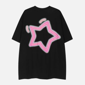 Concert Outfit Star Print Tee
