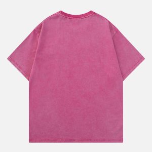 Concert Outfit Star Print Washed Tee