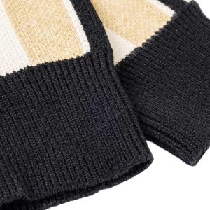 Concert Outfit Star Rugby Striped Sweater