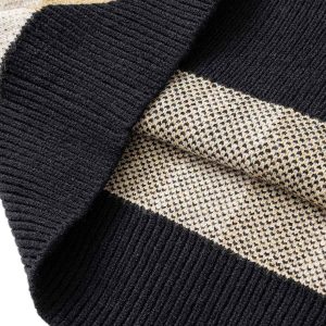 Concert Outfit Star Rugby Striped Sweater