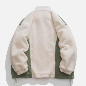 Concert Outfit Star Sky Sherpa Coat