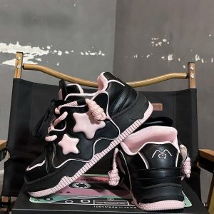 Concert Outfit Star Thick Bottom Board Shoes Couple