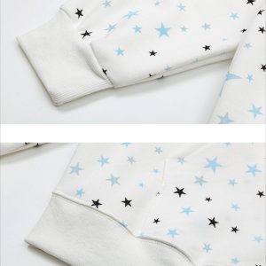 Concert Outfit Stars Full Print Zip-Up Hoodie