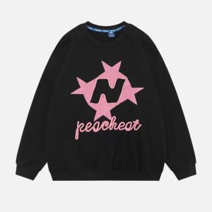 Concert Outfit Stellaris Embroidered Sweatshirt