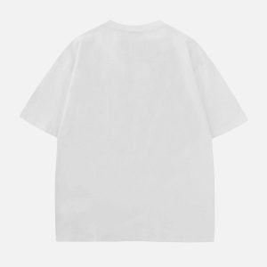 Concert Outfit Strawberry Embroidery Tee