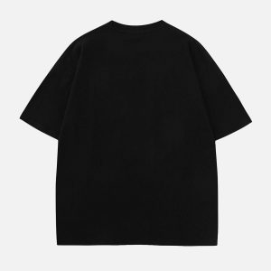 Concert Outfit Strawberry Embroidery Tee