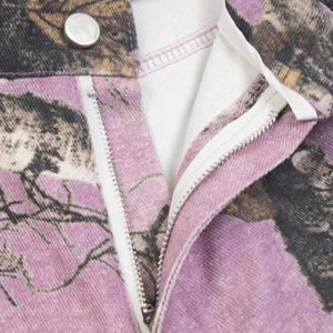 Concert Outfit Street Branch Camouflage Pants