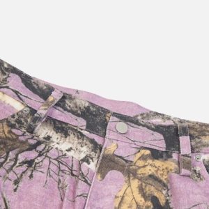 Concert Outfit Street Branch Camouflage Pants