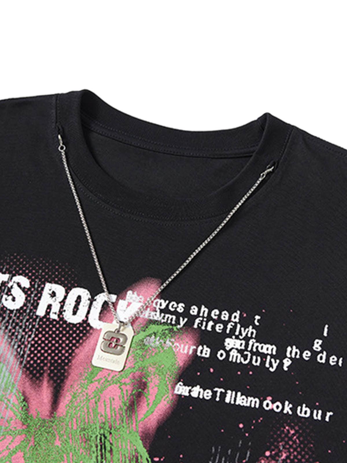 Concert Outfit Street Butterfly Graphic Tank Top Concert Outfit Street Butterfly Graphic Tank Top