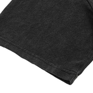 Concert Outfit Street Cross Print T-Shirt