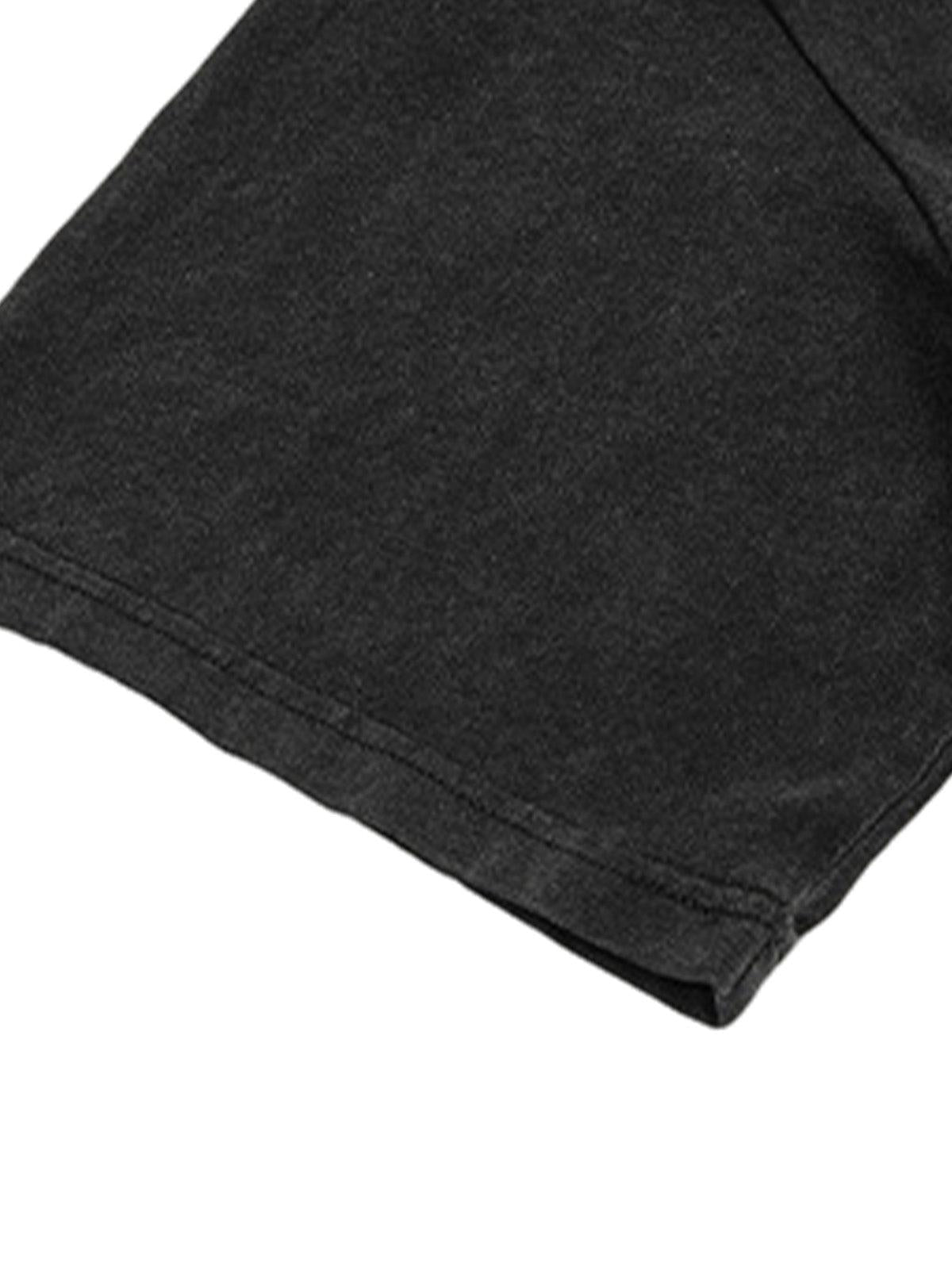 Concert Outfit Street Cross Print T-Shirt Concert Outfit Street Cross Print T-Shirt