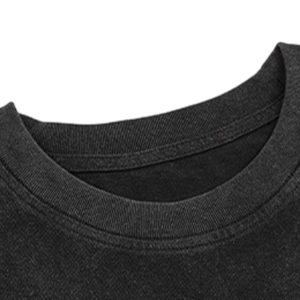 Concert Outfit Street Cross Print T-Shirt