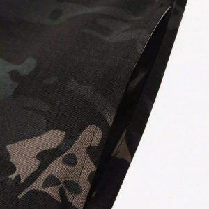 Concert Outfit Street Dark Camouflage Zipper Cargo Pants