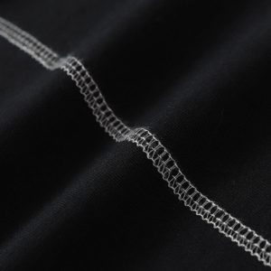 Concert Outfit Street Dirty Dyed Gradient Motorcycle T-Shirt