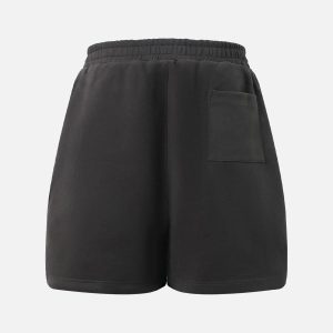 Concert Outfit Street Graphic Drawstring Shorts