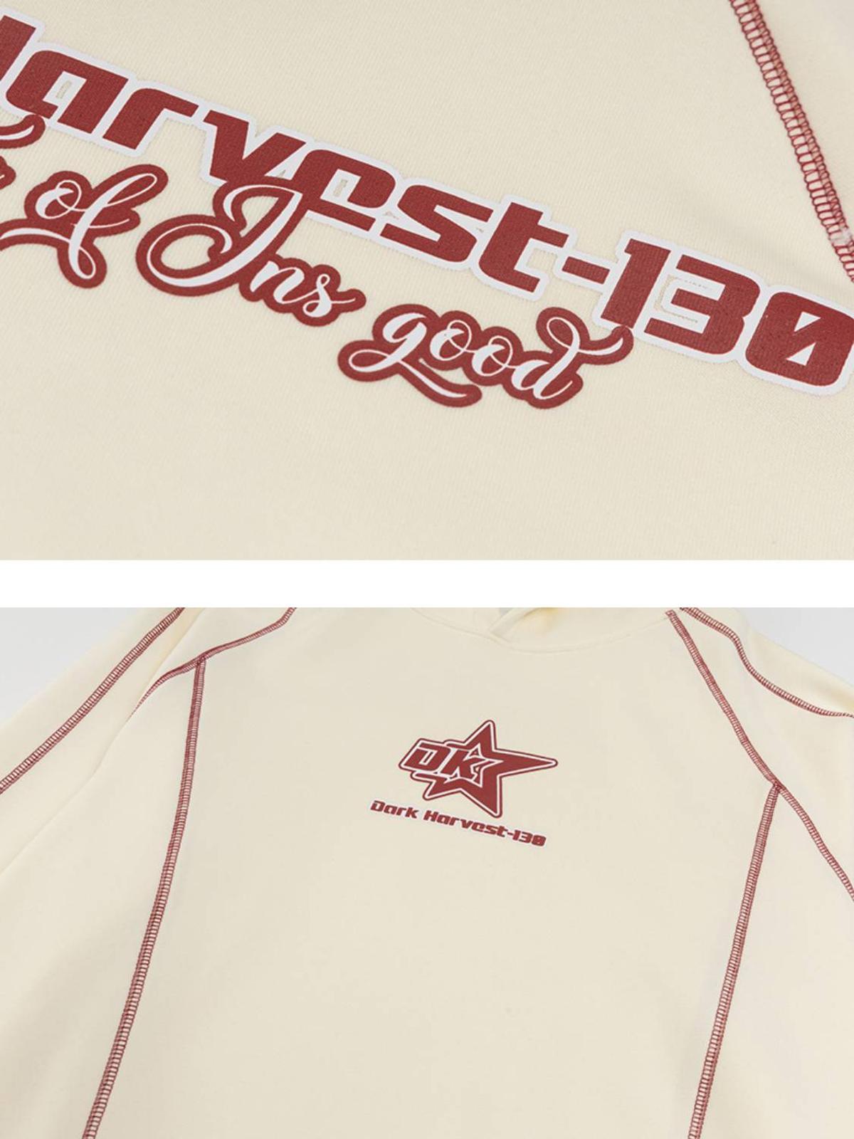 Concert Outfit Street Line Assemble Print Hoodie Concert Outfit Street Line Assemble Print Hoodie