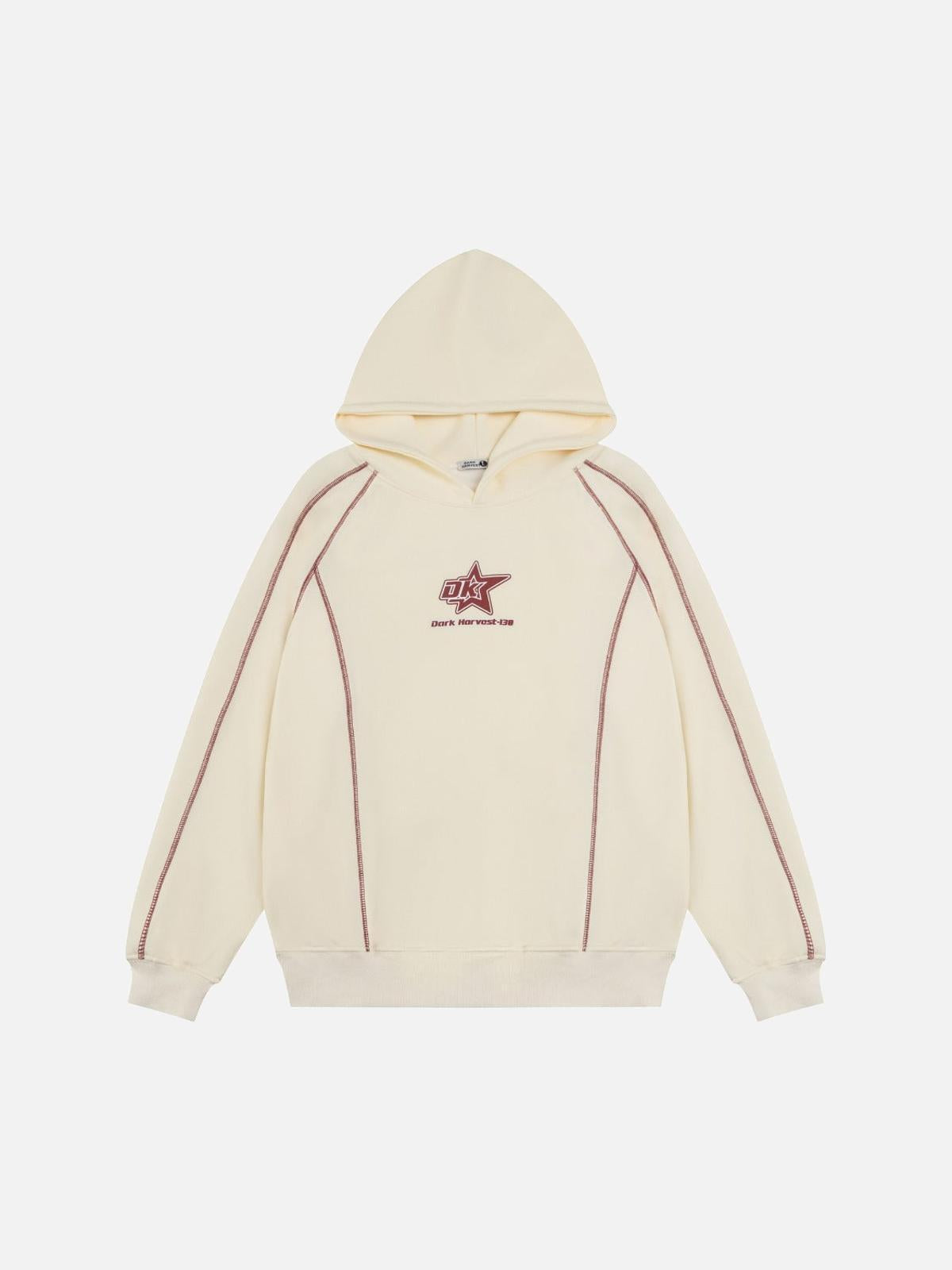 Concert Outfit Street Line Assemble Print Hoodie Concert Outfit Street Line Assemble Print Hoodie