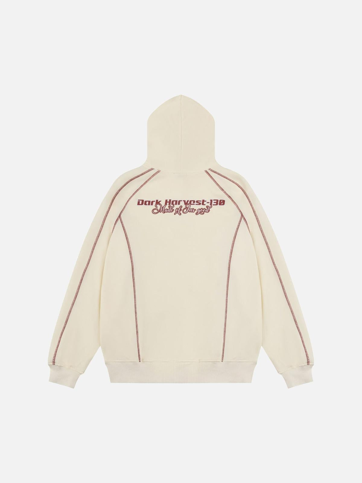 Concert Outfit Street Line Assemble Print Hoodie Concert Outfit Street Line Assemble Print Hoodie