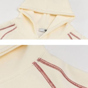 Concert Outfit Street Line Assemble Print Hoodie