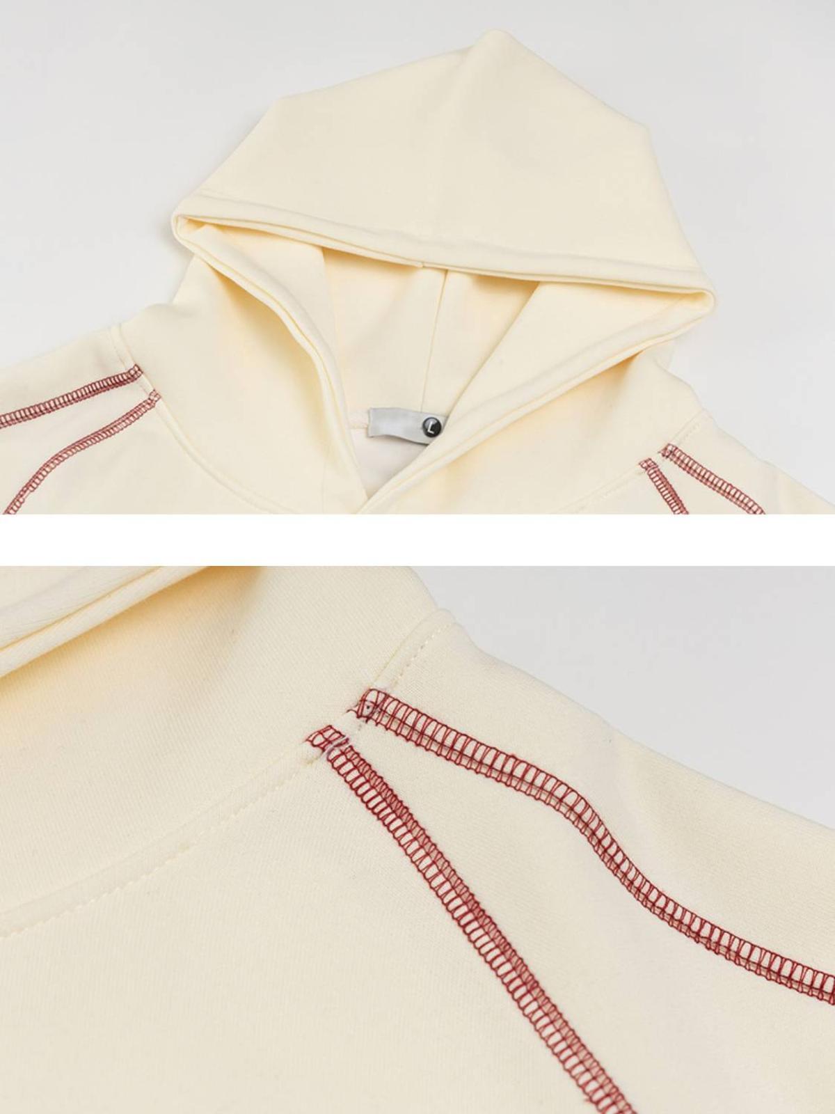 Concert Outfit Street Line Assemble Print Hoodie Concert Outfit Street Line Assemble Print Hoodie