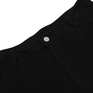 Concert Outfit Street Multi-Pocket Pleated Cargo Jorts