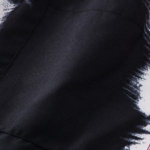 Concert Outfit Street Print Butterfly Short Sleeve Shirt