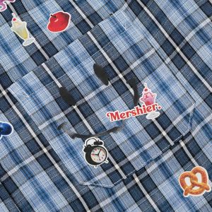 Concert Outfit Street Retro Cleanfit Plaid Shirt