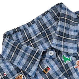 Concert Outfit Street Retro Cleanfit Plaid Shirt
