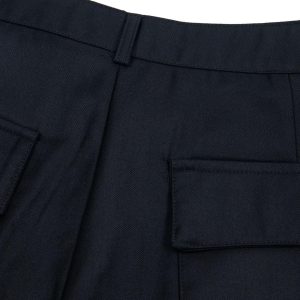 Concert Outfit Street Retro Pleated Rivet Shorts