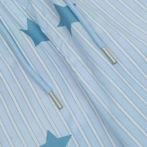 Concert Outfit Street Retro Star Vertical Stripes Trousers