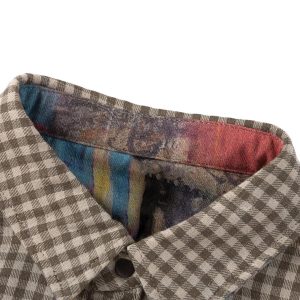 Concert Outfit Street Reversible Short-Sleeved Shirt