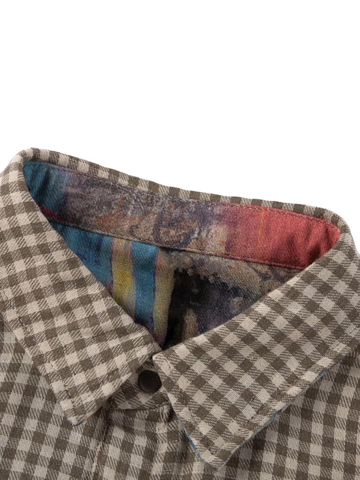 Concert Outfit Street Reversible Short-Sleeved Shirt Concert Outfit Street Reversible Short-Sleeved Shirt