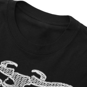 Concert Outfit Street Skull Print T-Shirt