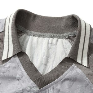 Concert Outfit Street Stitching Cross Print T-Shirt