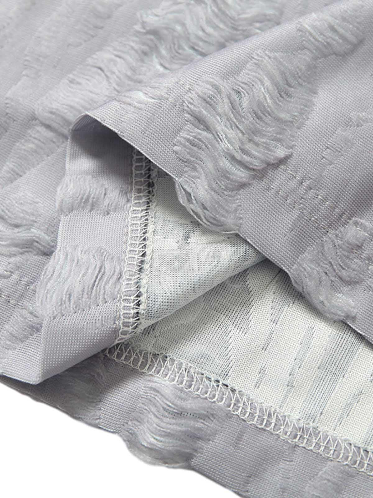 Concert Outfit Street Stitching Cross Print T-Shirt Concert Outfit Street Stitching Cross Print T-Shirt