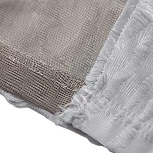 Concert Outfit Street Stitching Cross Print T-Shirt