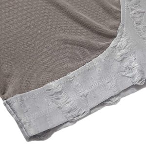 Concert Outfit Street Stitching Cross Print T-Shirt