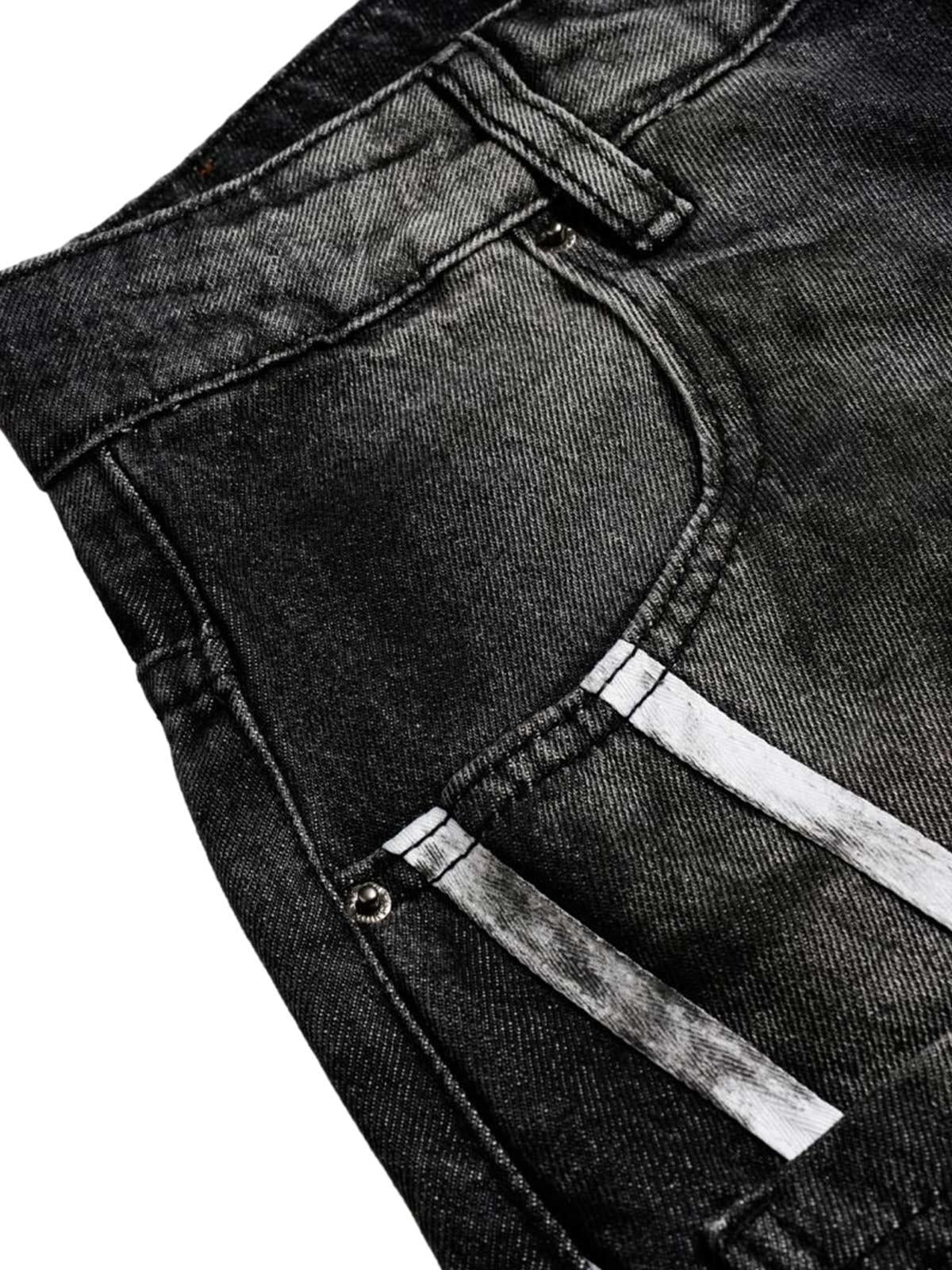 Concert Outfit Street Stripe Dirty Dye Barrel Jeans Concert Outfit Street Stripe Dirty Dye Barrel Jeans