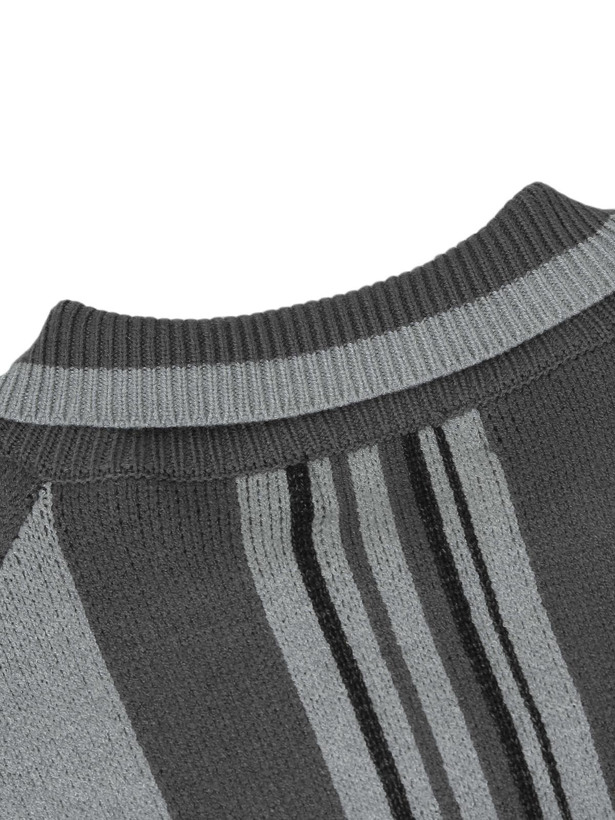 Concert Outfit Striped Embroidered Knit Polo Sweater Concert Outfit Striped Embroidered Knit Polo Sweater