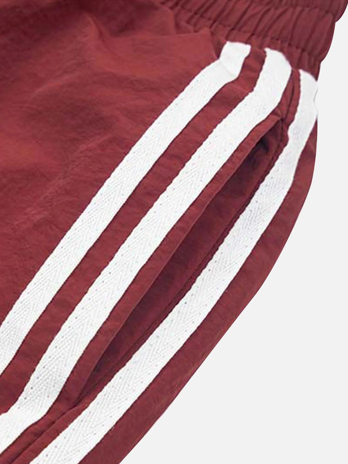 Concert Outfit Striped Pleated Sweatpants Concert Outfit Striped Pleated Sweatpants