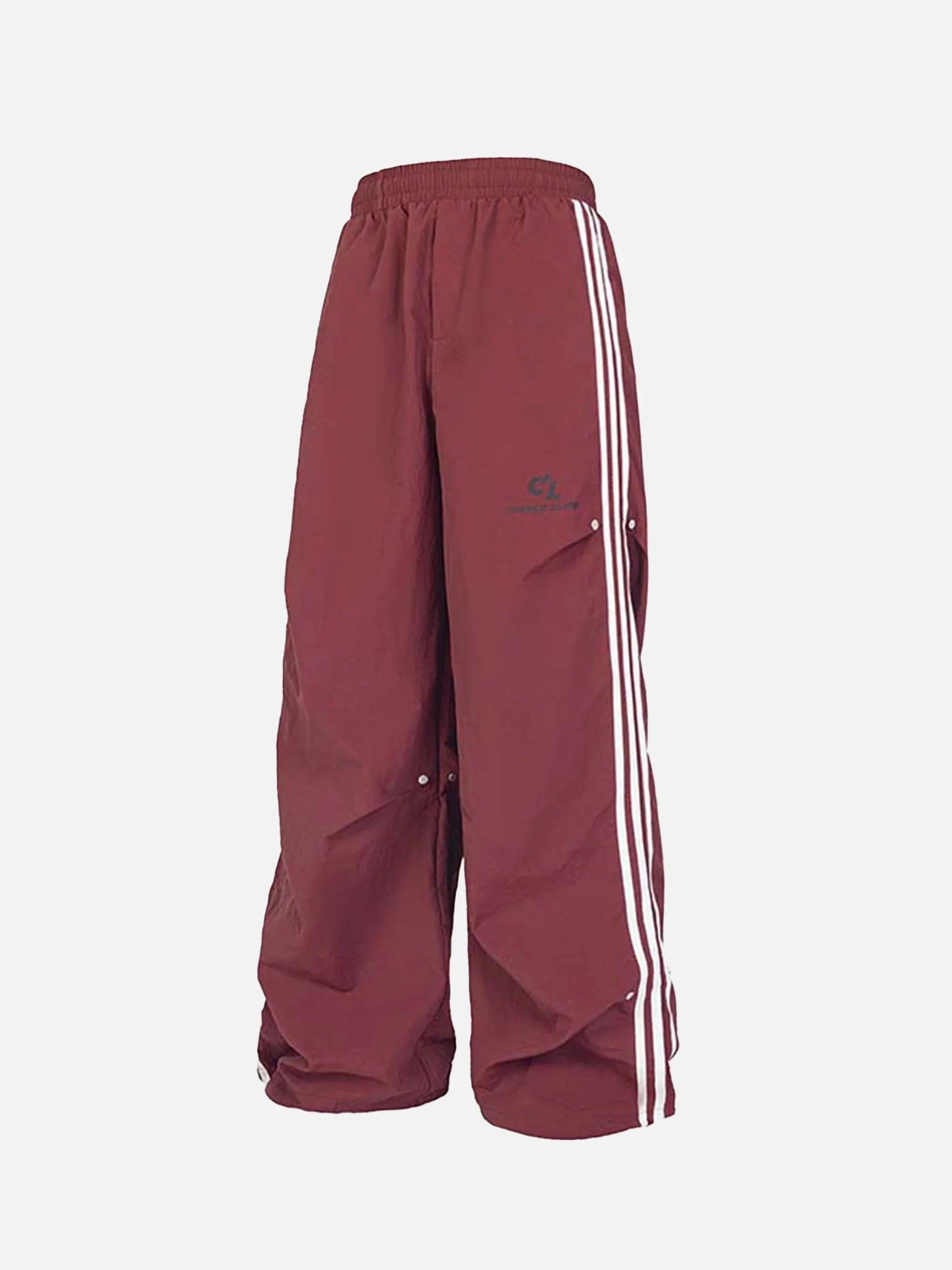 Concert Outfit Striped Pleated Sweatpants Concert Outfit Striped Pleated Sweatpants