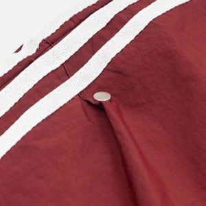 Concert Outfit Striped Pleated Sweatpants