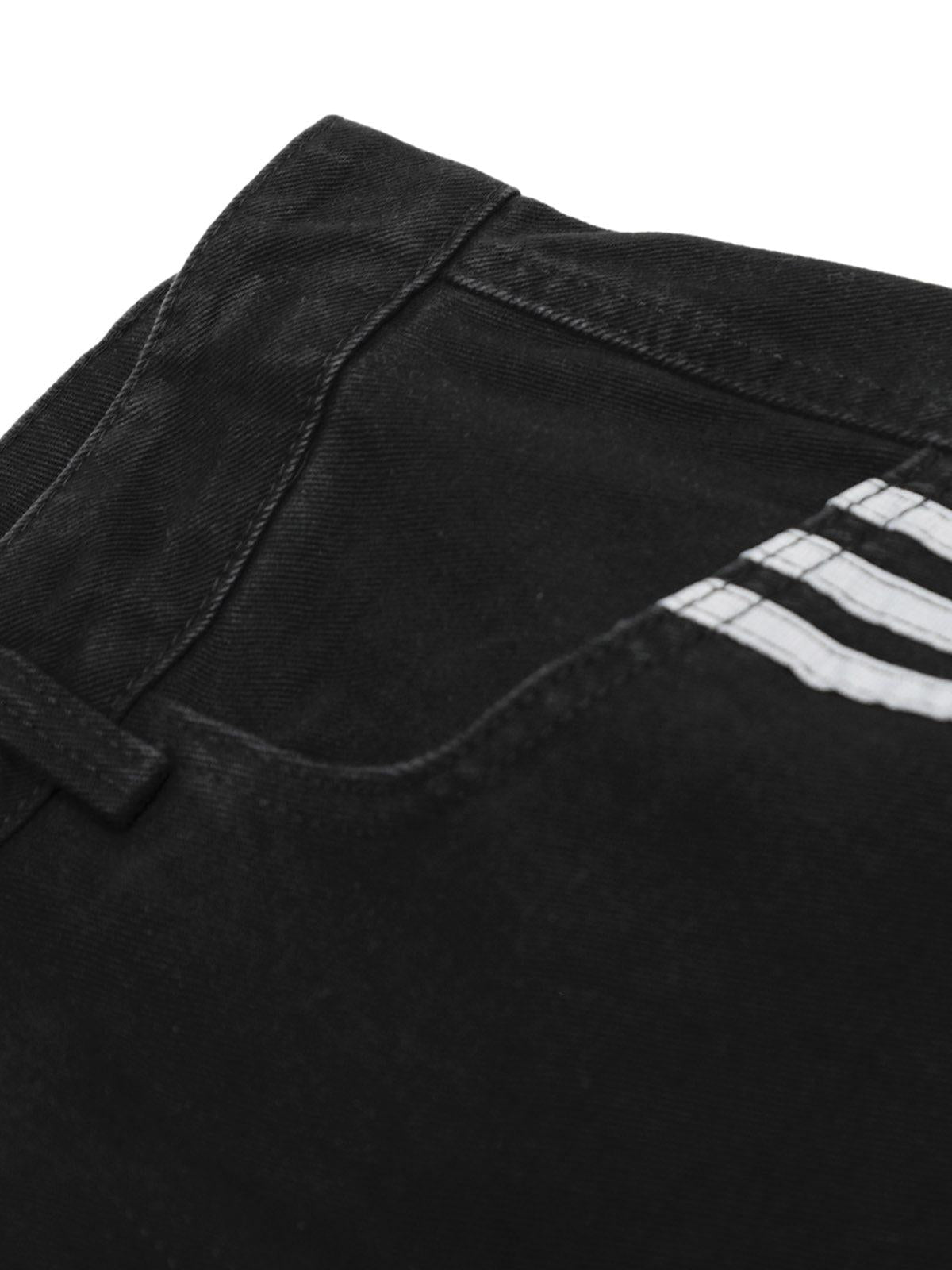 Concert Outfit Striped Stitching Barrel Jeans Concert Outfit Striped Stitching Barrel Jeans