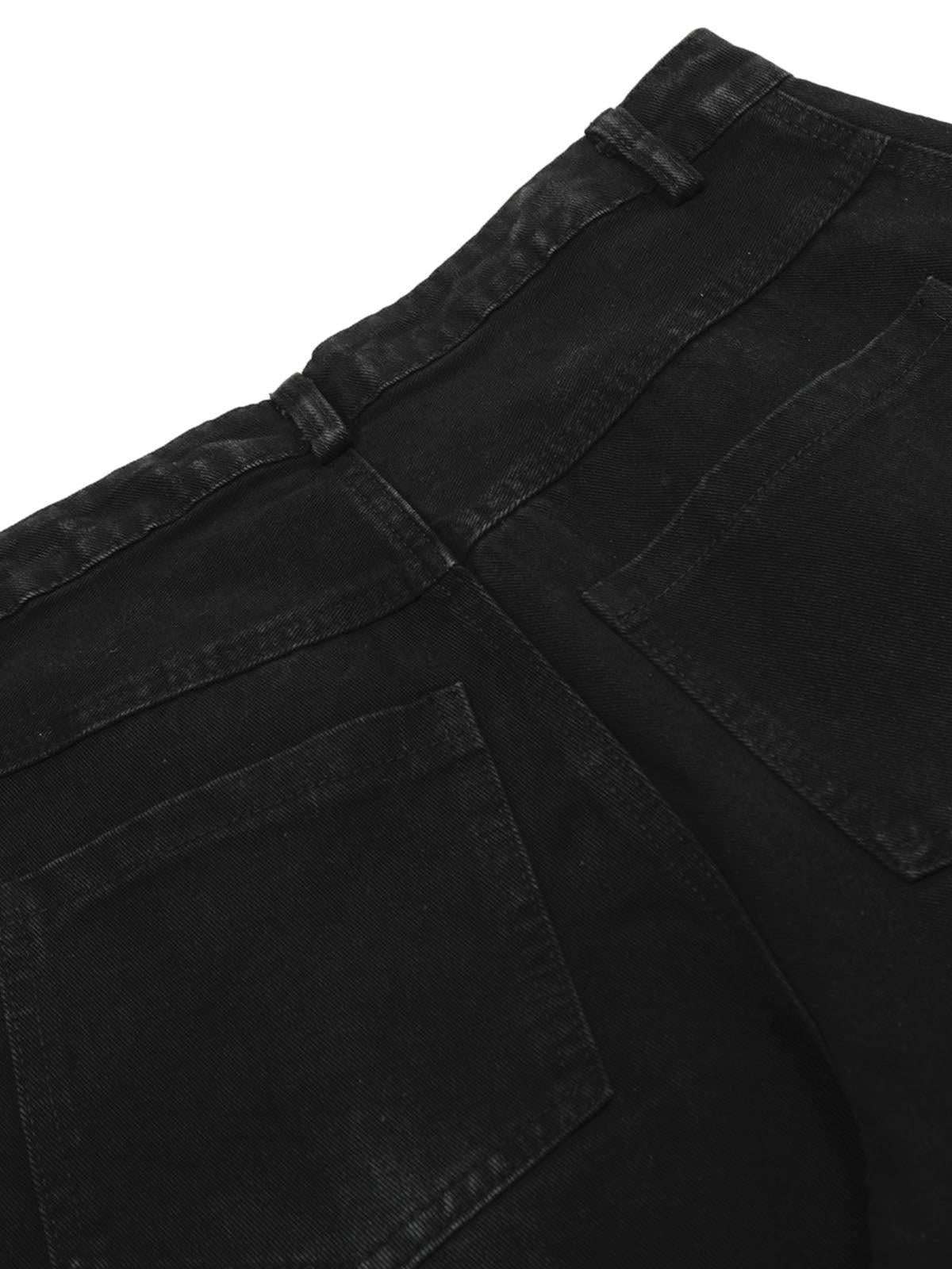 Concert Outfit Striped Stitching Barrel Jeans Concert Outfit Striped Stitching Barrel Jeans