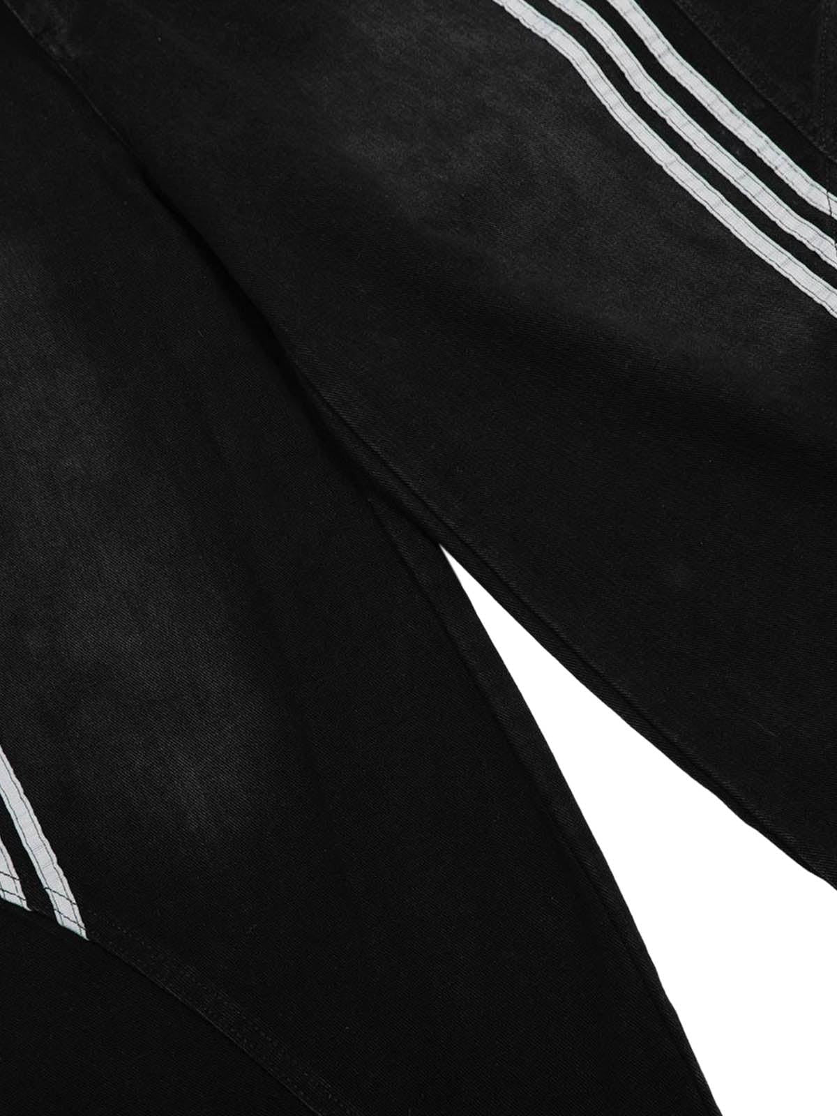 Concert Outfit Striped Stitching Barrel Jeans Concert Outfit Striped Stitching Barrel Jeans