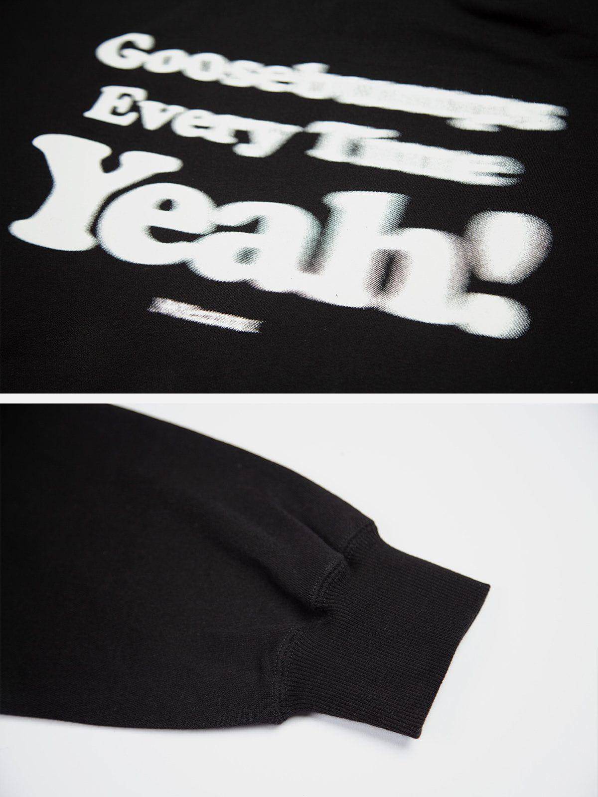 Concert Outfit Suede Letter Foam Print Hoodie Concert Outfit Suede Letter Foam Print Hoodie