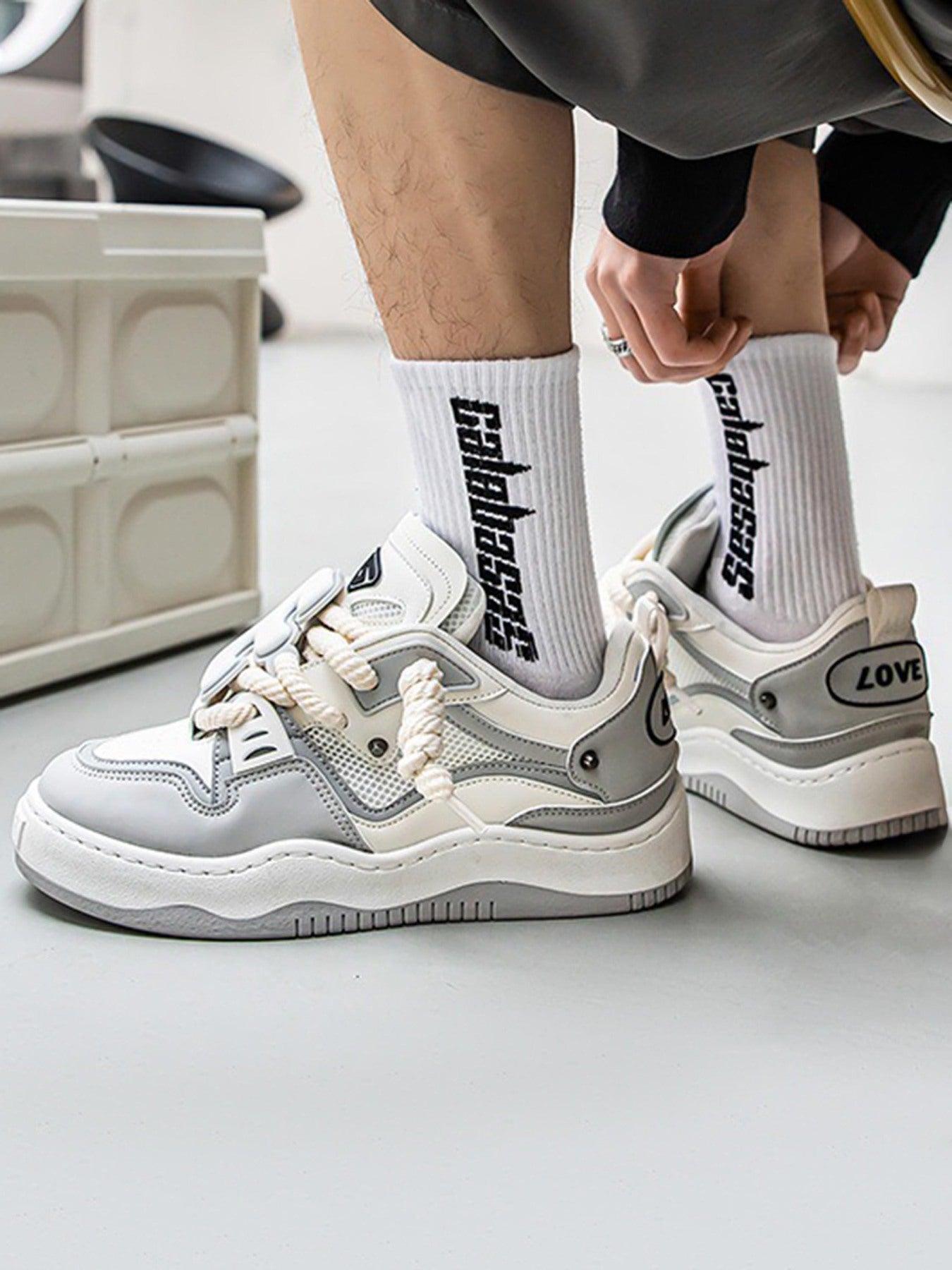 Concert Outfit The Niche Thick Bottom Hundred With Board Shoes Concert Outfit The Niche Thick Bottom Hundred With Board Shoes