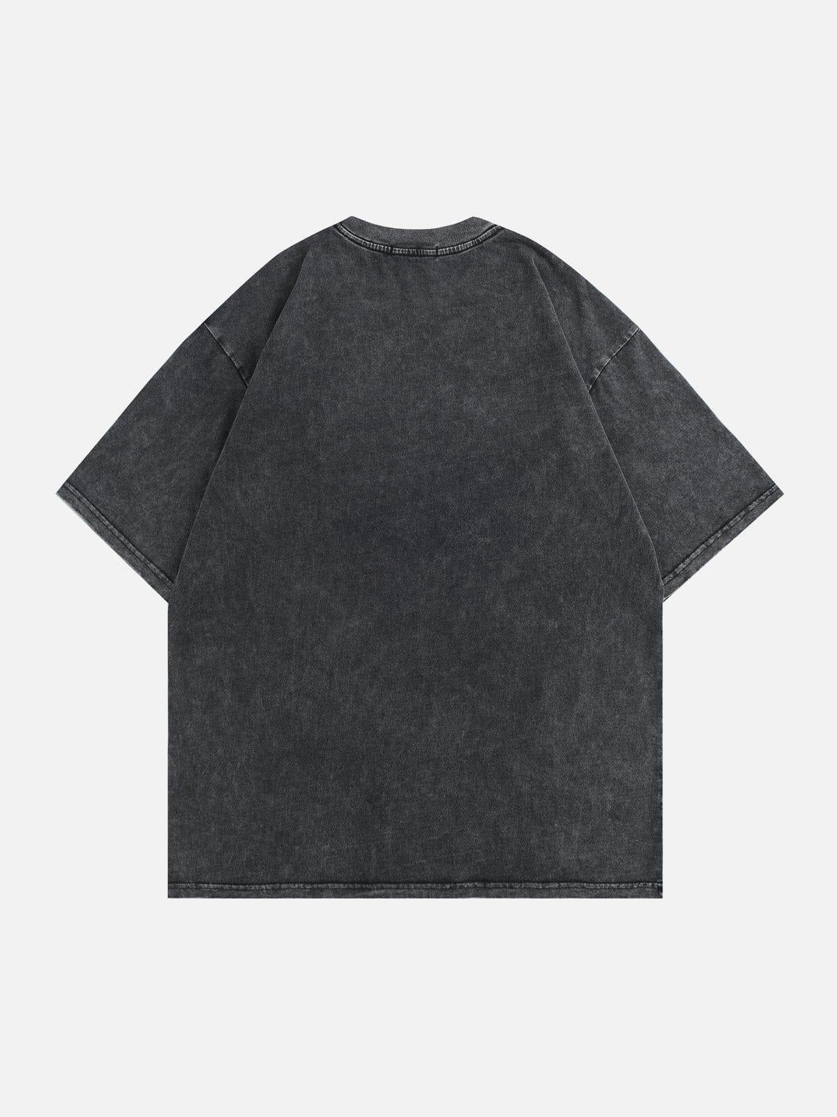 Concert Outfit Thermal Image Skull Print Tee Concert Outfit Thermal Image Skull Print Tee