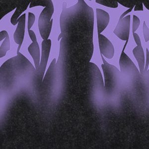 Concert Outfit ThesupermadeVintage Metallic Phantom Letter Distressed Washed Vest