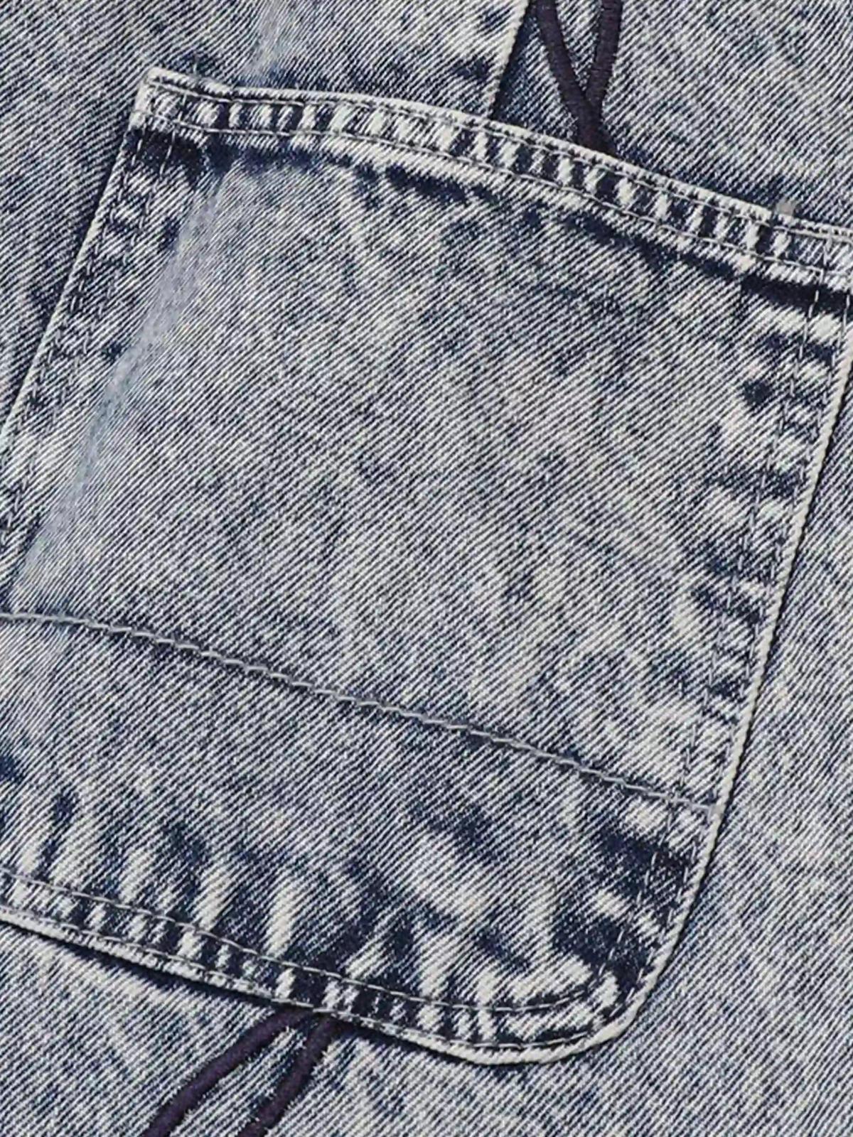 Concert Outfit Thorn Chain Embroidered Jeans Concert Outfit Thorn Chain Embroidered Jeans